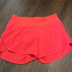 Red iviva shorts